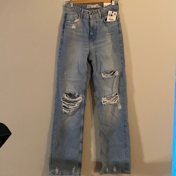 Zara Straight Fit Jeans - Picture 1 of 2